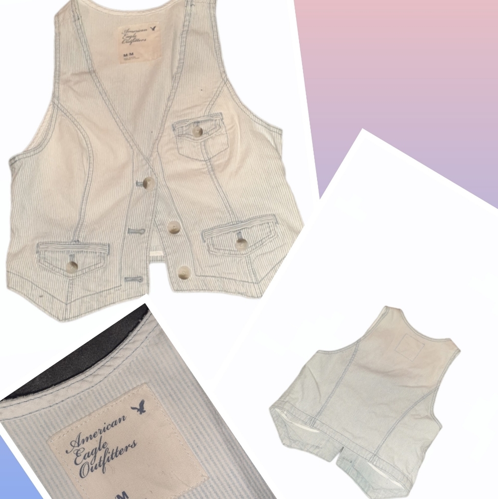 Women's Vintage American Eagle vest